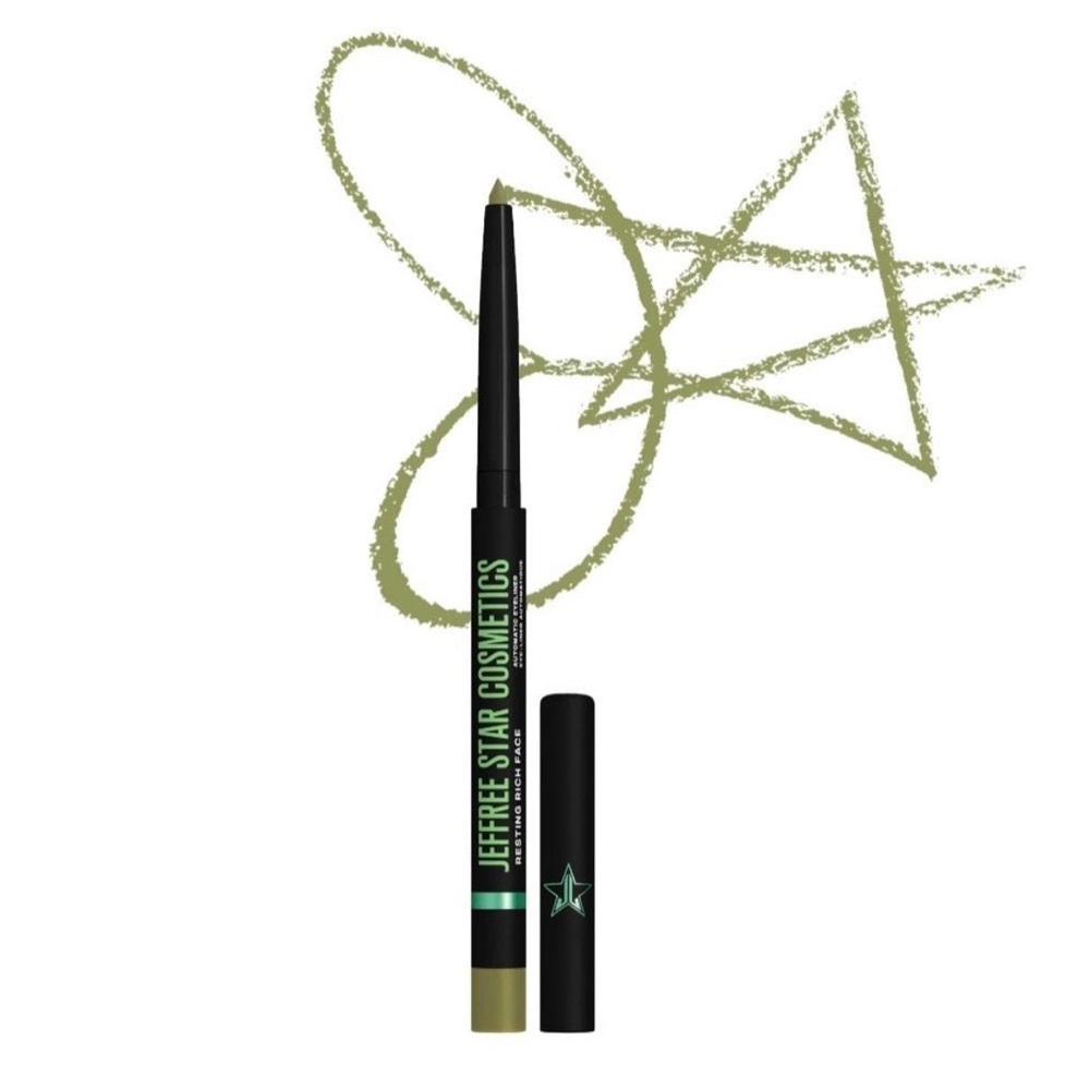 (LGF) NEW Jeffree Star Cosmetics Automatic Eyeliner (Resting Rich Face), NIB - Picture 3 of 3